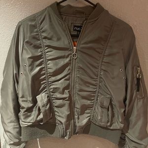 Army green jacket